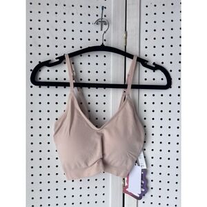 NWT YITTY Nearly Naked Shaping Plunge Bra M/L Beige $59.95